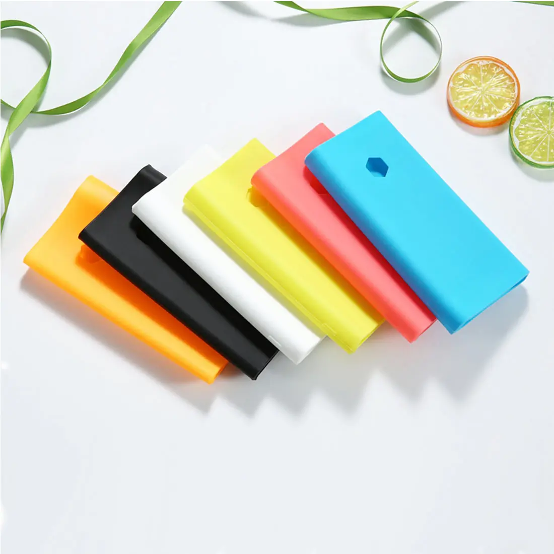 Для Xiaomi power Bank 2C 20000 mAh внешний аккумулятор чехол силиконовый защитный чехол для Xiaomi power bank чехол