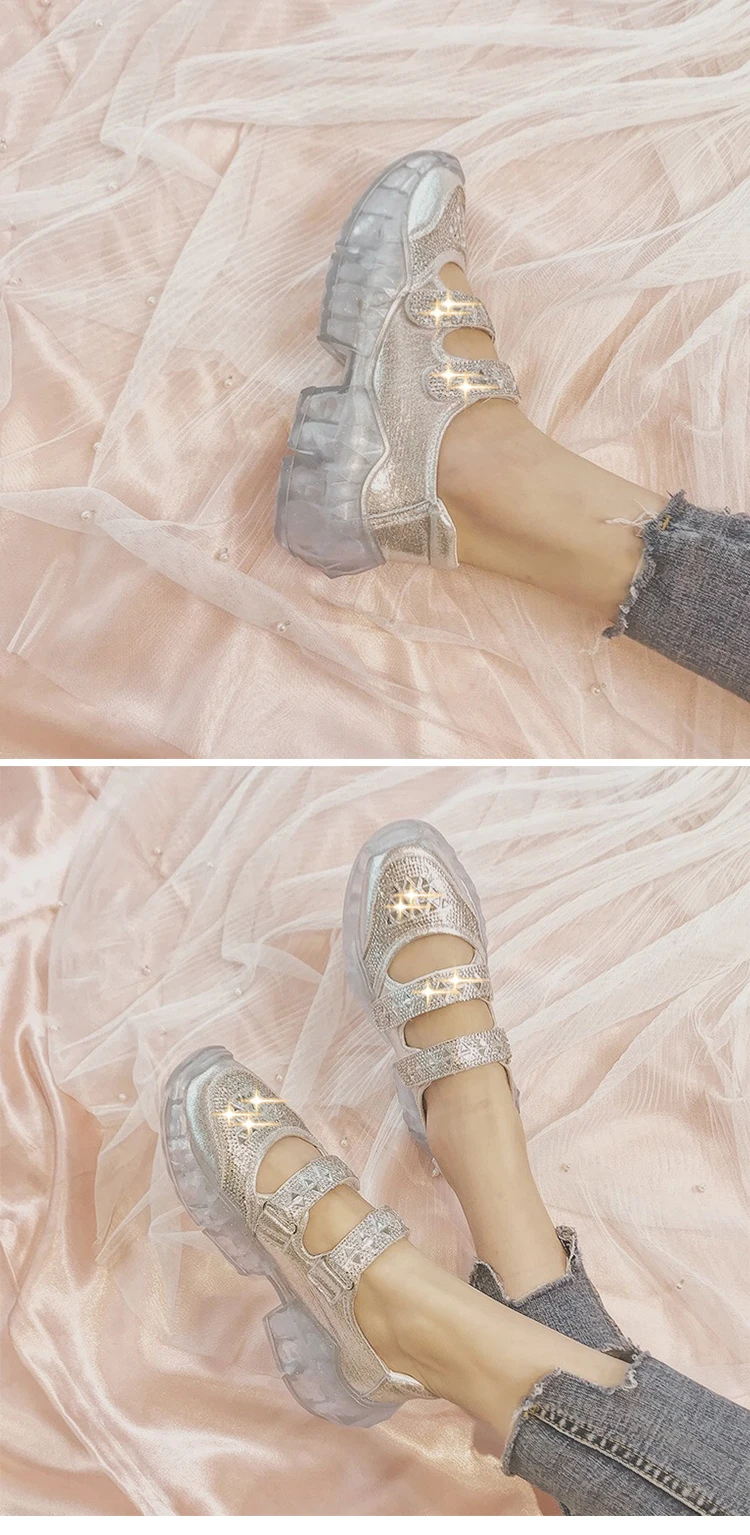Sandalias de verano para mujer/сандалии женские прозрачные летние прозрачные туфли на плоской подошве женские римские сандалии zapatos de mujer, новинка