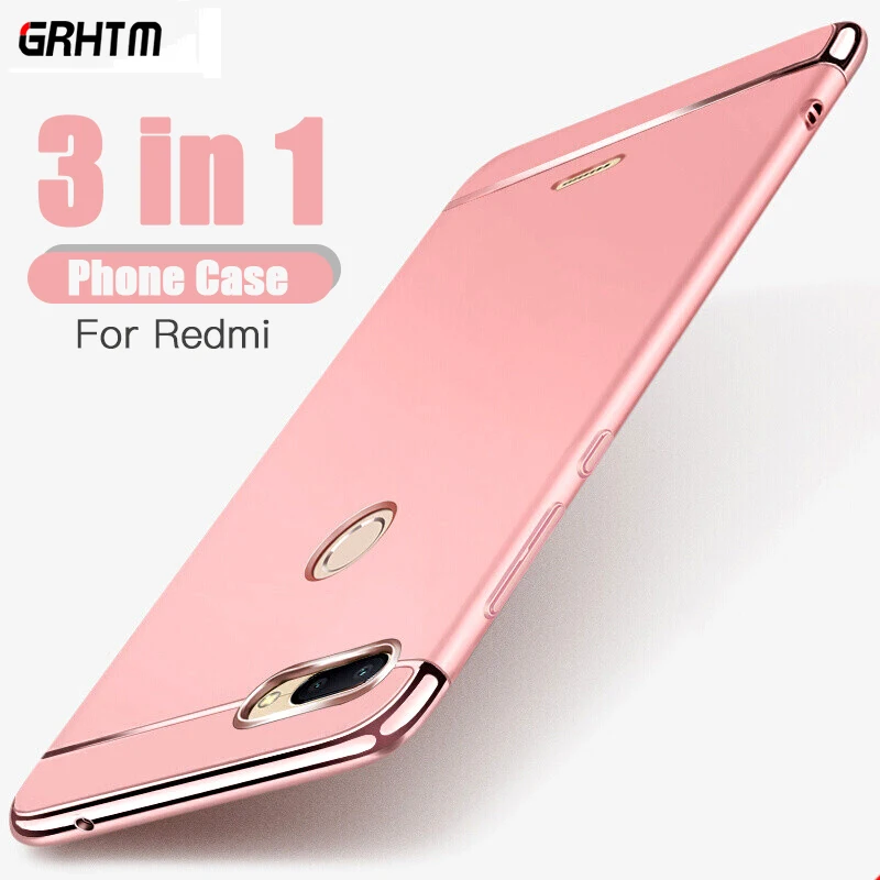 Роскошный металлический защитный чехол для Xiaomi Redmi 6 Pro 6A 7 8 9A 9C 5Plus 5A крышка на