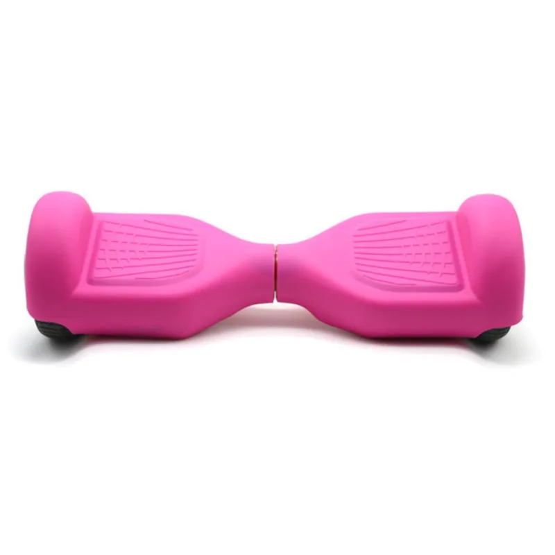 6 inches rose case Силиконовый чехол для ХОВЕРБОРДА 6,5/8/10/дюймов, чехол, полузащитная пленка для скейтборда за бортом, умный баланс, Электрический скутер - Цвет: 6 inches rose case