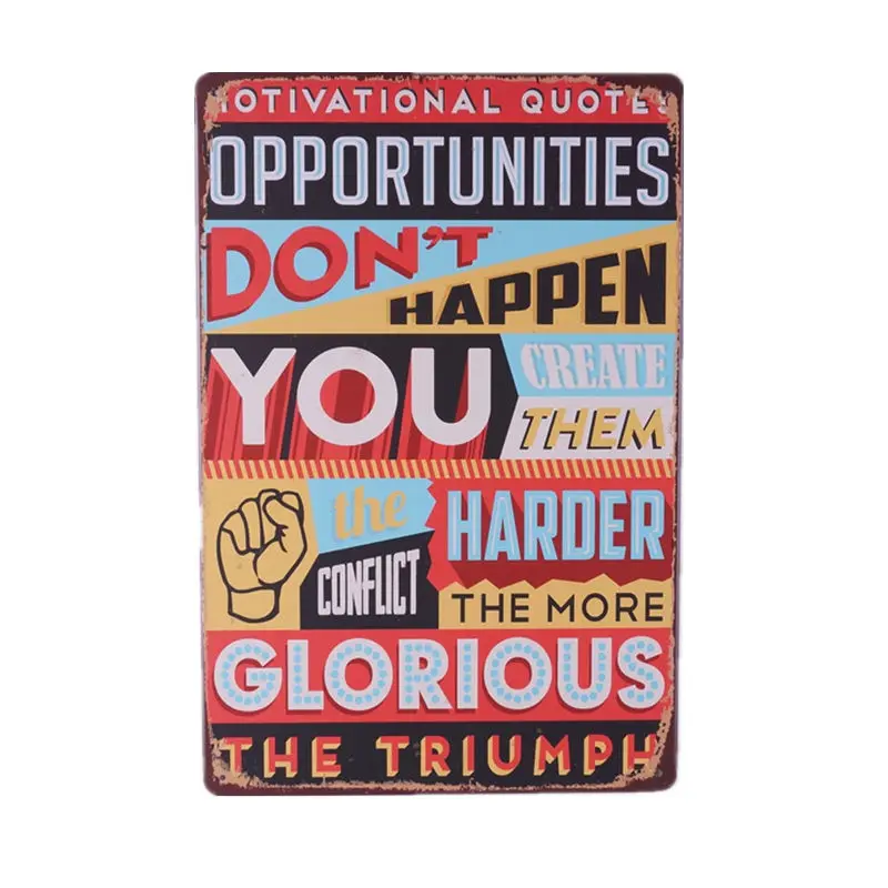Винтажная Игра часто любит домашний декор жестяная вывеска для кафе на стену