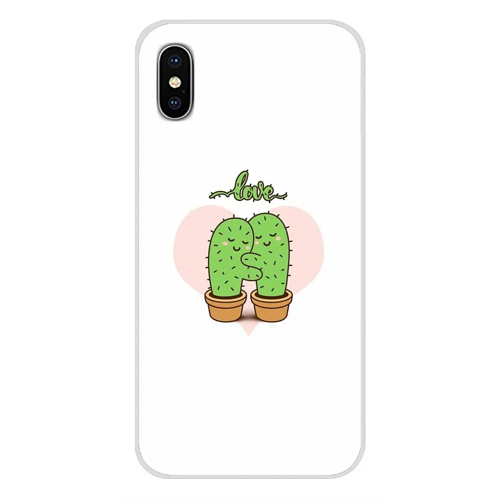 Accessories Phone Shell Covers For Samsung Galaxy J1 J2 J3 J4 J5 J6 J7 J8 Plus 2018 Prime 2015 2016 2017 Funny Cartoon Cactus | Мобильные