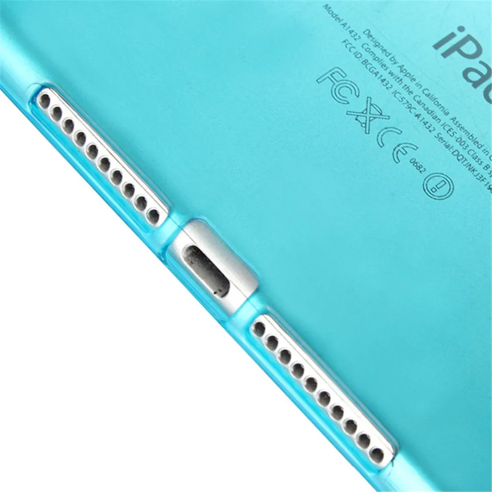 KINBOM New Cover Case For Apple IPad 2 3 4 Soft TPU Silicone Transparent Slim Clear Shell Ipad 2017 9.7inch Fundas Hot | Компьютеры и