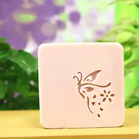 size 3x3cm Бабочка и цветок натуральное мыло ручной работы акриловое уплотнение Мини DIY Натуральное органическое стеклянная печать - Цвет: size 3x3cm