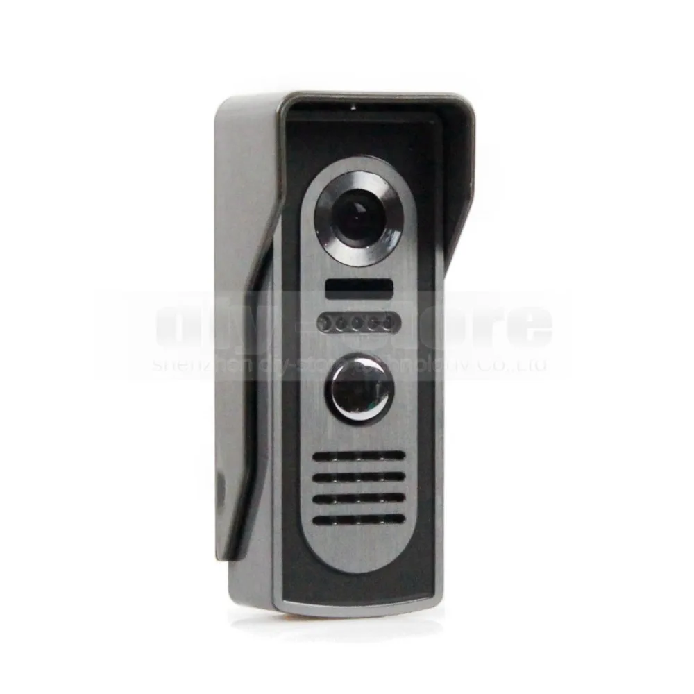 Видеодомофон DIYSECUR экран 4 3 дюйма 800x480 HD видеодомофон дверной звонок + 600 TVLine IR
