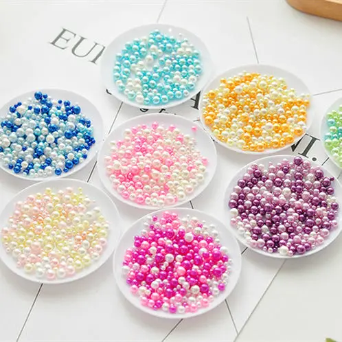 

18g New Simulation Pearl For Crystal Clay Hand gum DIY Decoration Slime Supplies Slime Accessories