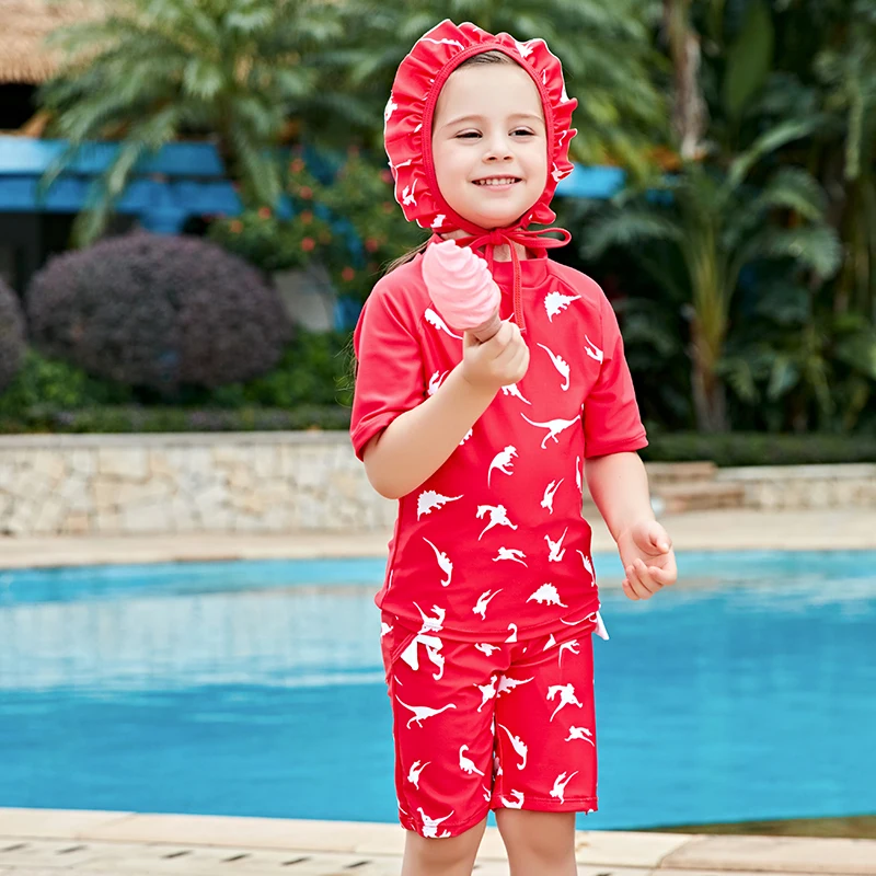 Купальный костюм из двух предметов для мальчиков купальный детская пляжная