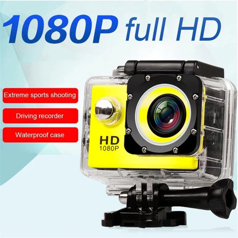 SJ4000 1080p 30FPS экшн камера Full HD Allwinner 4K WIFI 2 0 &quotэкран мини шлем 30 м водонепроницаемая
