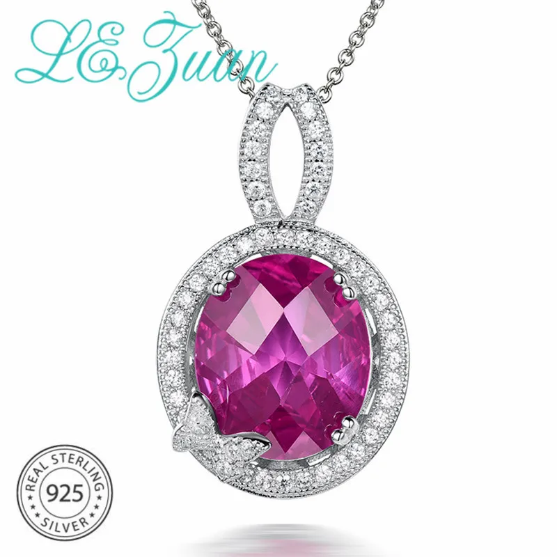 Женские серьги из серебра 925 пробы с розовым камнем 7 91 карата|fine jewelry|pendant jewelrypendant |