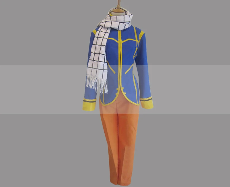 Подгоняйте Сказочный хвост Natsu Dragneel Celestial одежда Cospaly костюм наряд|Костюмы аниме| |