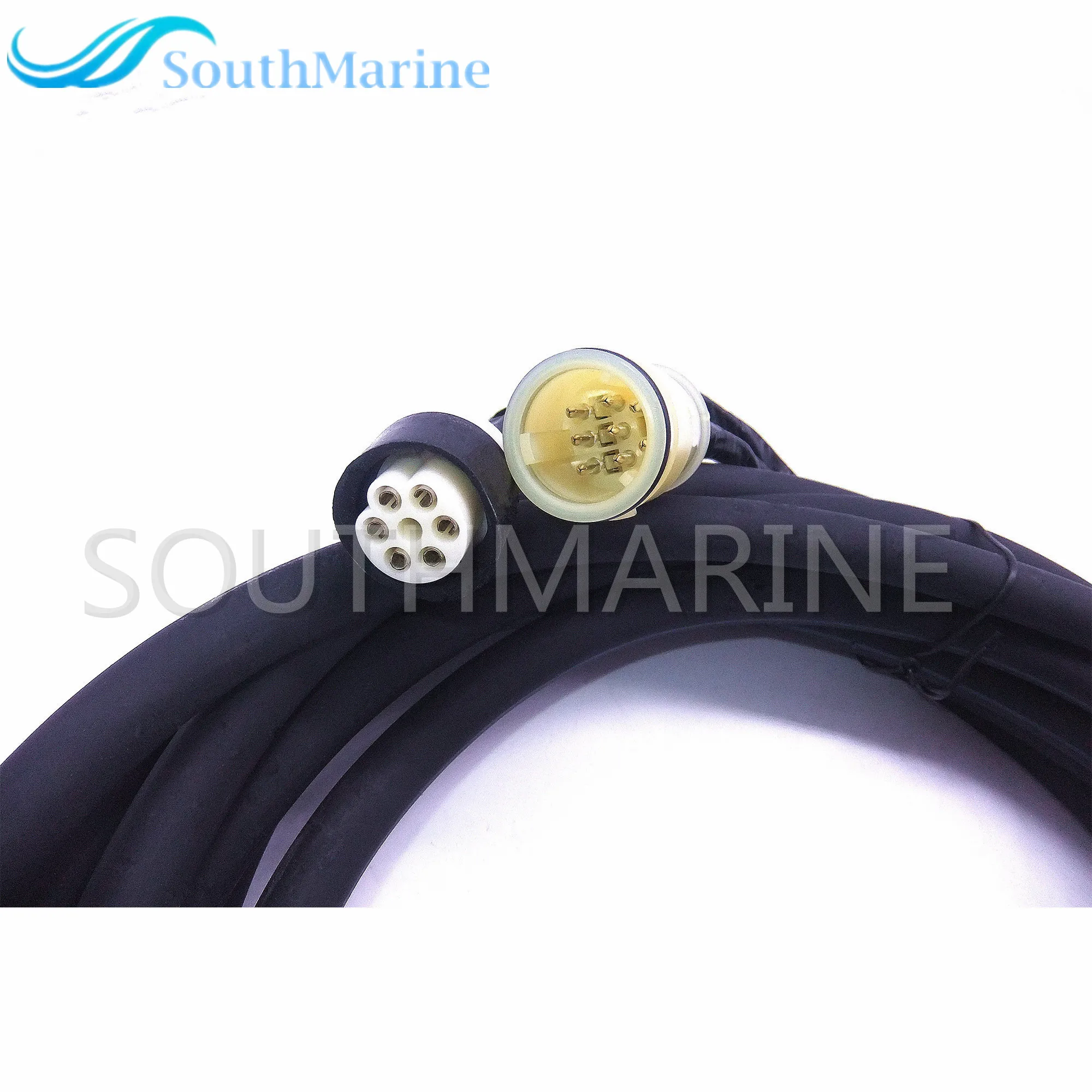 6X3-8258A-00 688-8258A-50-00 Main Wiring Harness 16.4FT 10P for Yamaha Outboard Motor 704 Remote Control 5M | Автомобили и