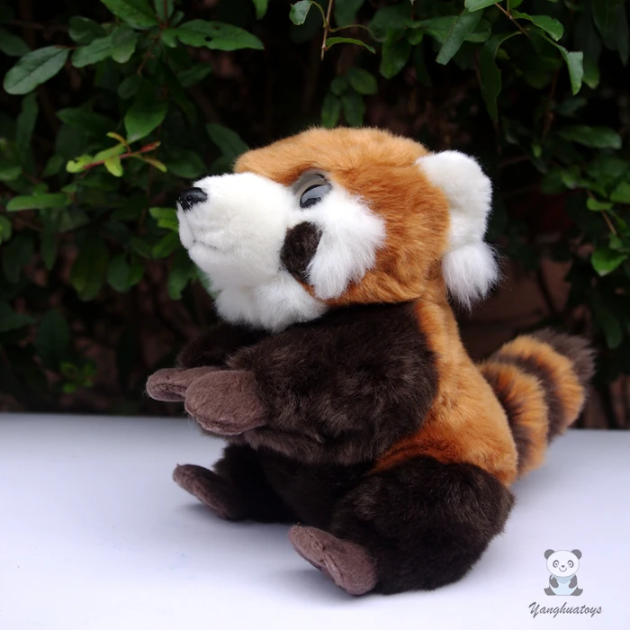 

Cute Big Eyes Red Panda Doll Stuffed Toy Simulation Animal Plush Baby Toys Gift