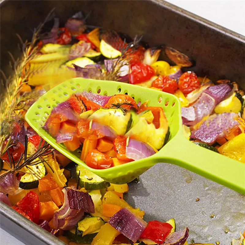 Нейлоновое сито кухонные аксессуары гаджеты Дренажные овощи водный Совок гаджет