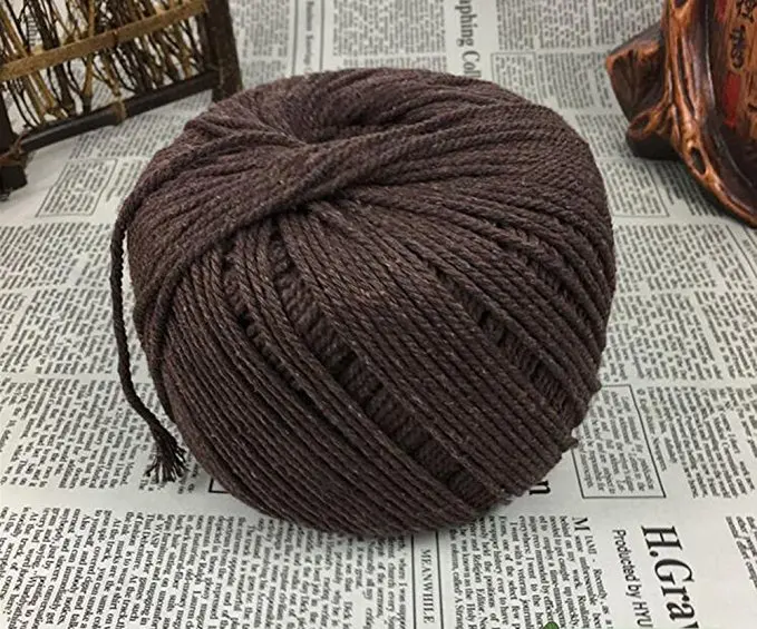 Черный красный и зеленый цвета натурального хлопка макраме Стене Висит Завод