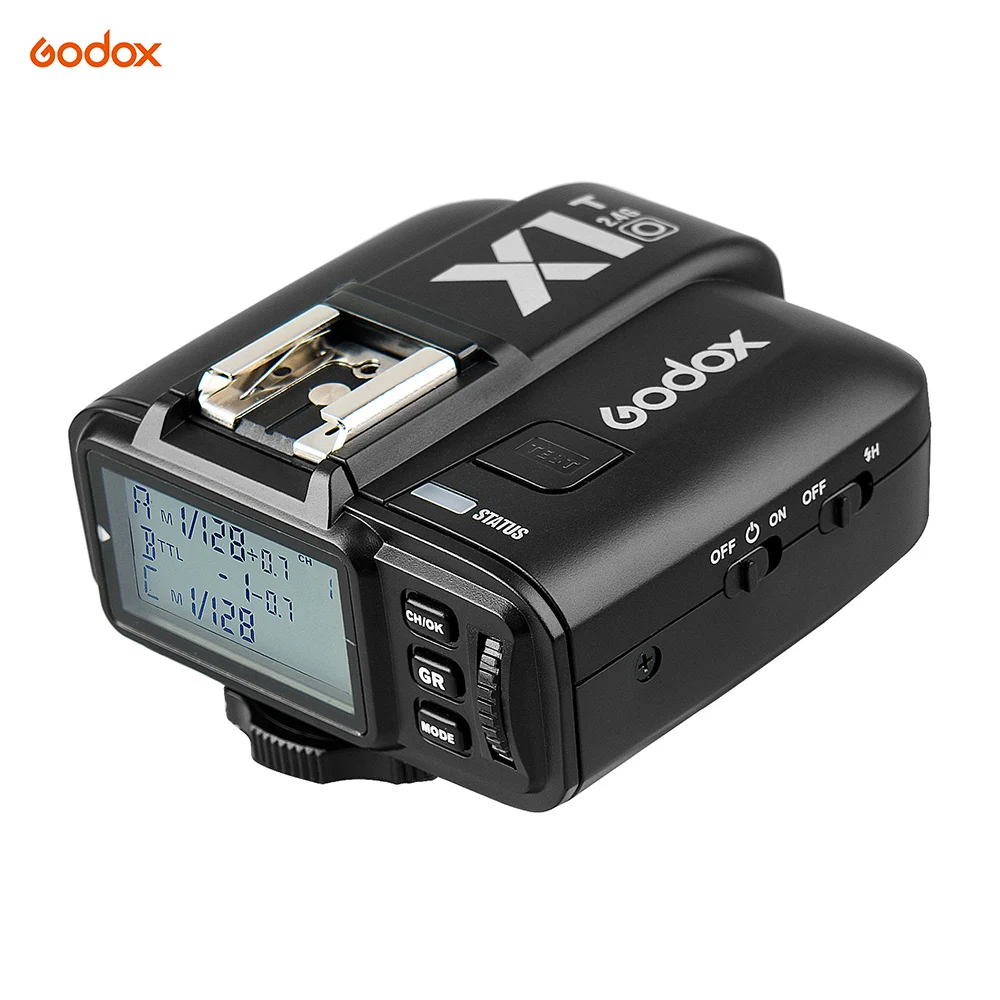 Godox X1T X1T-O 2 4G Беспроводная вспышка Speedlite передатчик триггер для Olympus PEN-F E-P3 Panasonic E-P5
