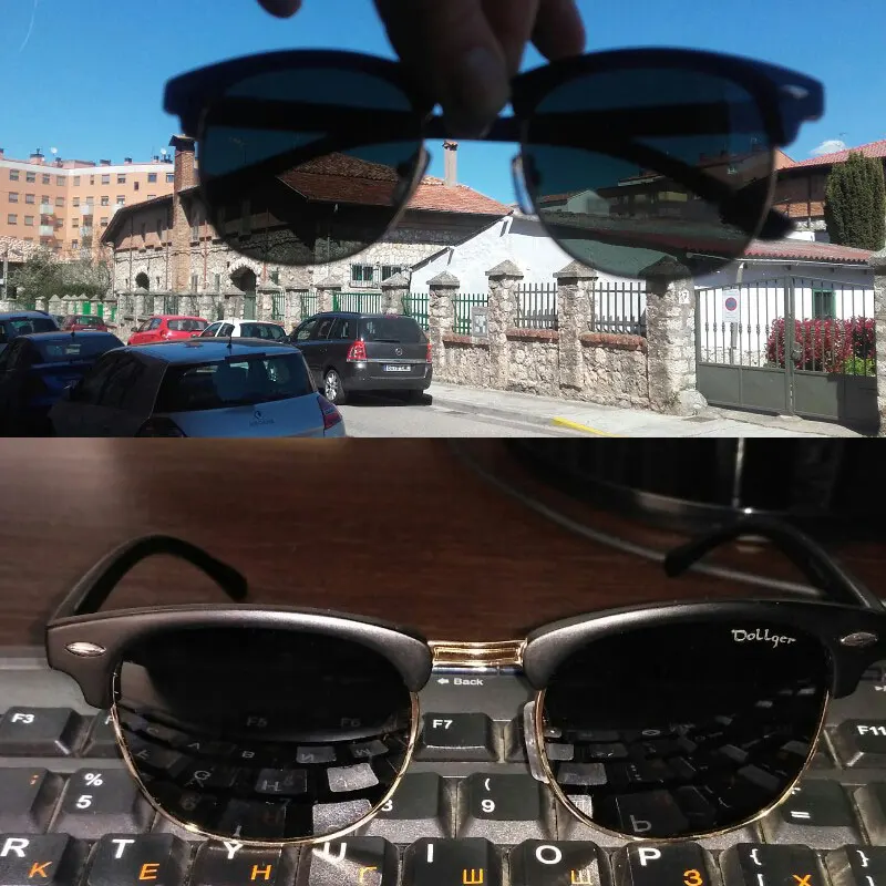 Поляризационные солнцезащитные очки Dollger для мужчин и женщин брендовые