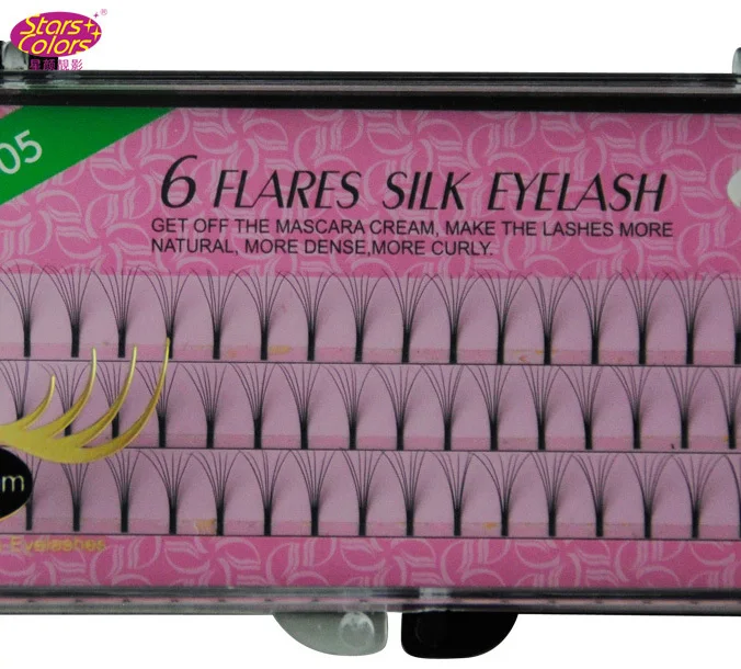 6D шелковые ресницы высокого качества натуральные для наращивания ресниц