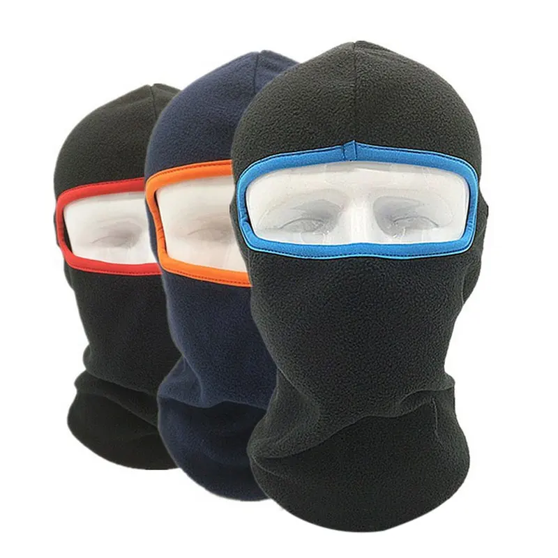 Зимняя Теплая Флисовая Балаклава головной убор маска для лица спортивный снуд