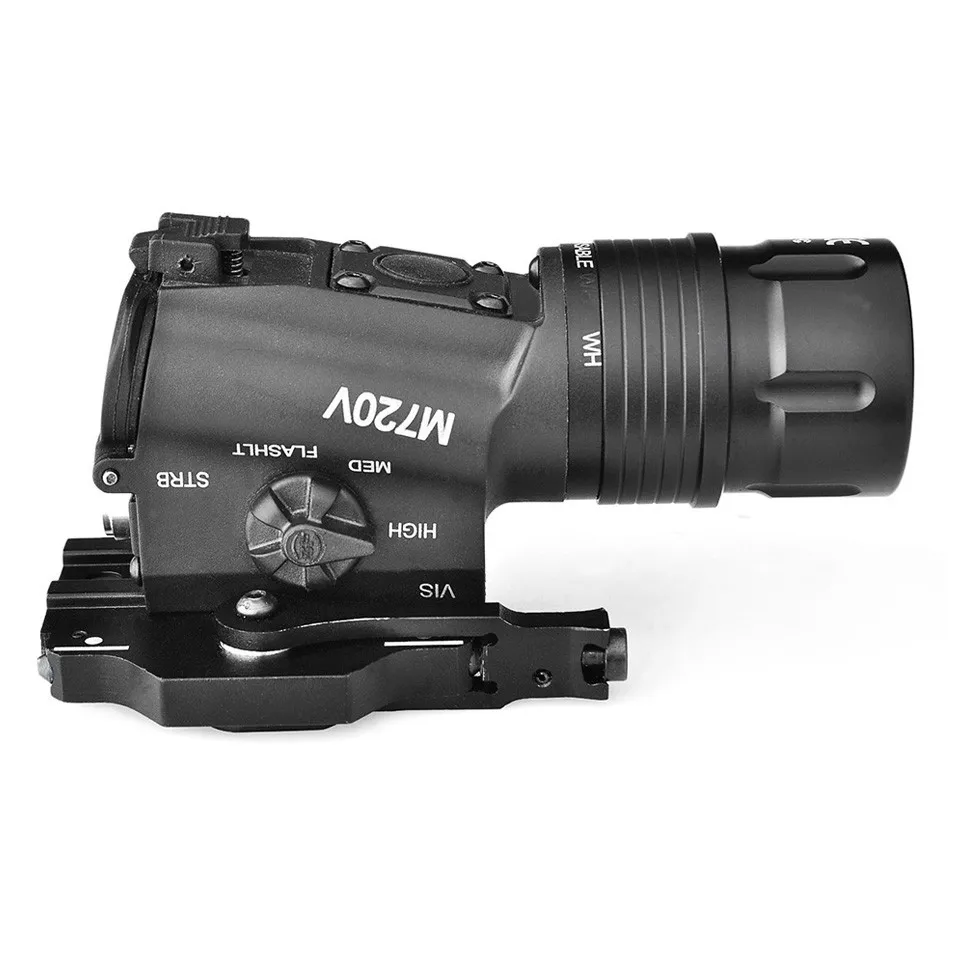 Airsoft элемент оружие M720V Тактический стробоскопический фонарик Выход страйкбольные тактические фонарь для ружья с M93 softair свет EX273