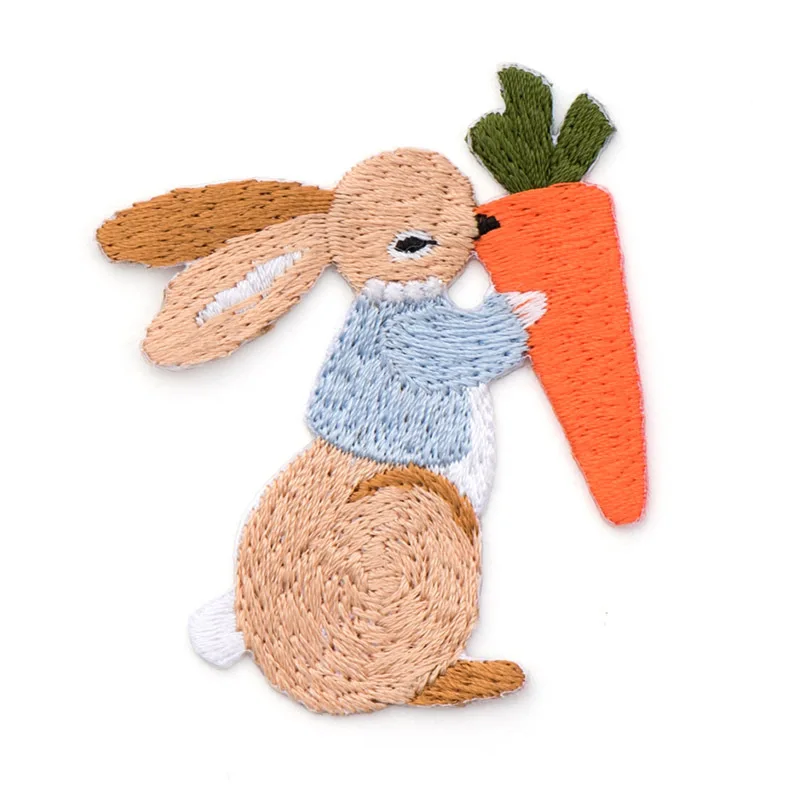 Набор из 3 вышитых мультфильмов с утюгом для одежды куртка аппликацией глажка