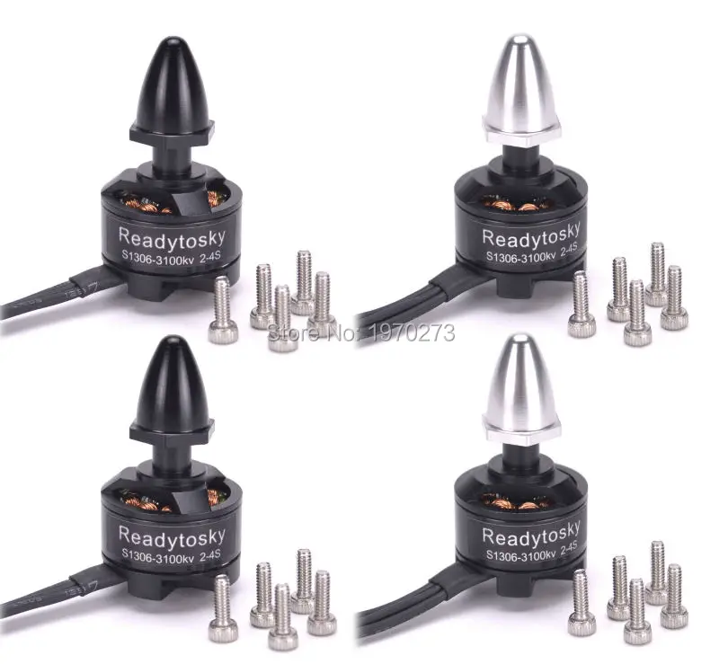 1306 3100KV бесщеточный двигатель CW CCW 2-4s для мультикоптера Diatone 150 180 210