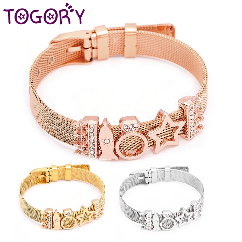 Высококачественный сетчатый Браслет 2019 браслет из нержавеющей стали с