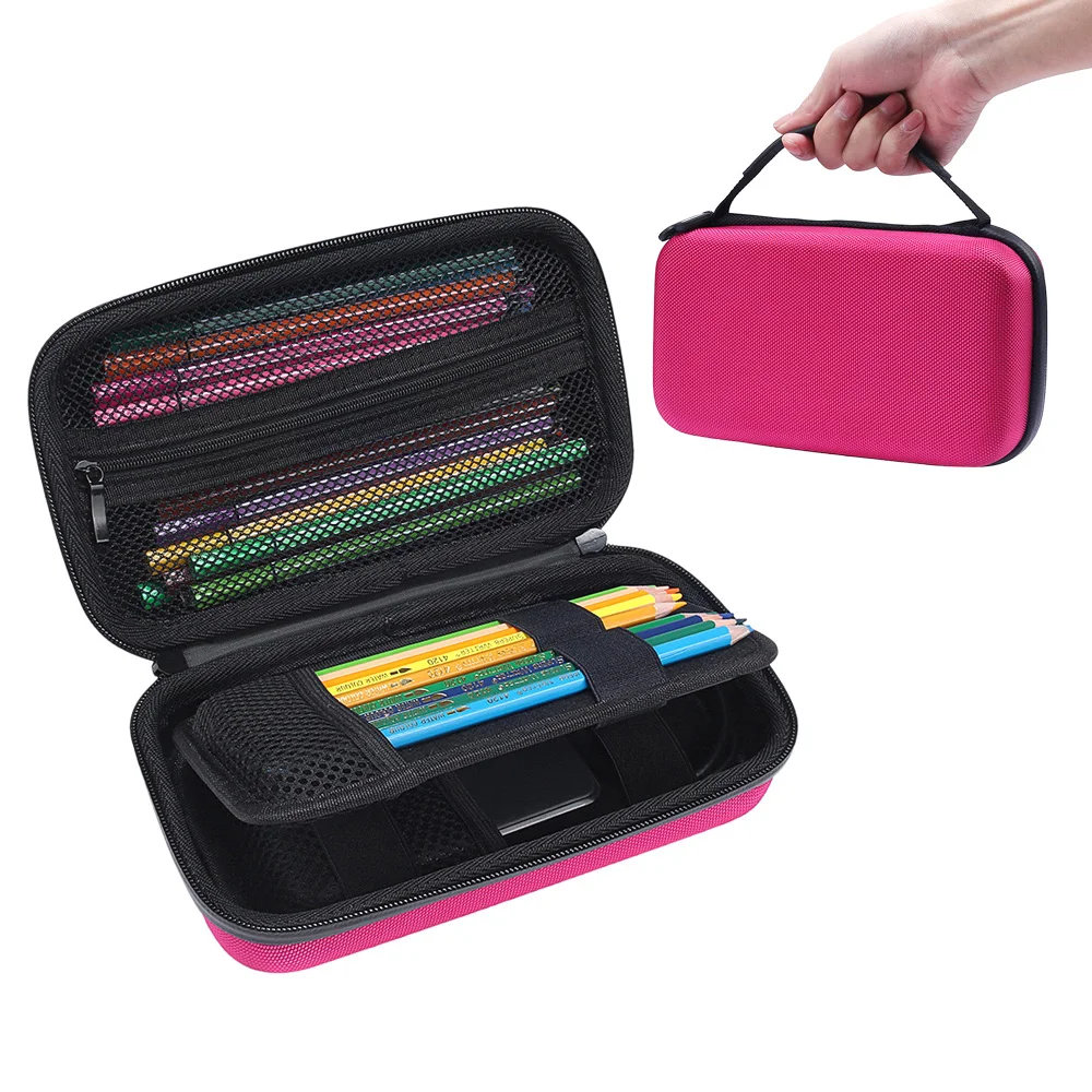 2018 Новые PU Carry защитная коробка большая Ёмкость multifunctioncover сумка для Канцтовары