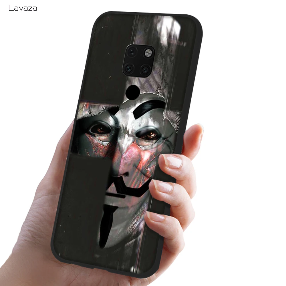 Lavaza V for Vendetta design Soft Silicone Cover Huawei Mate 10 20 P8 P9 P10 P20 P30 Lite Pro P Smart 2019 TPU Case | Мобильные