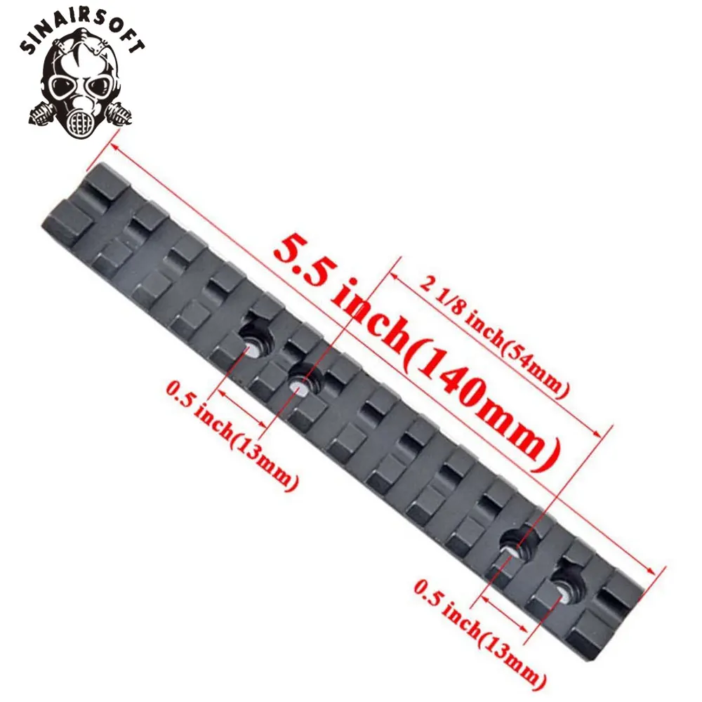 SINAIRSOFT Mossberg 500 крепление для прицела 5 дюйма x 0 78 планка Вивера Пикатинни ружья