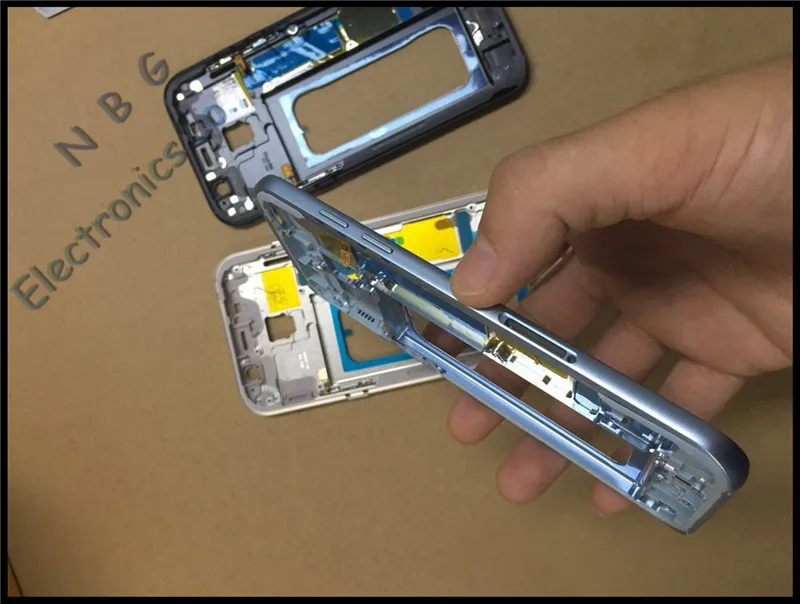 10 шт. корпус среднего шасси рамка в сборе крышка + кнопка включения/выключения