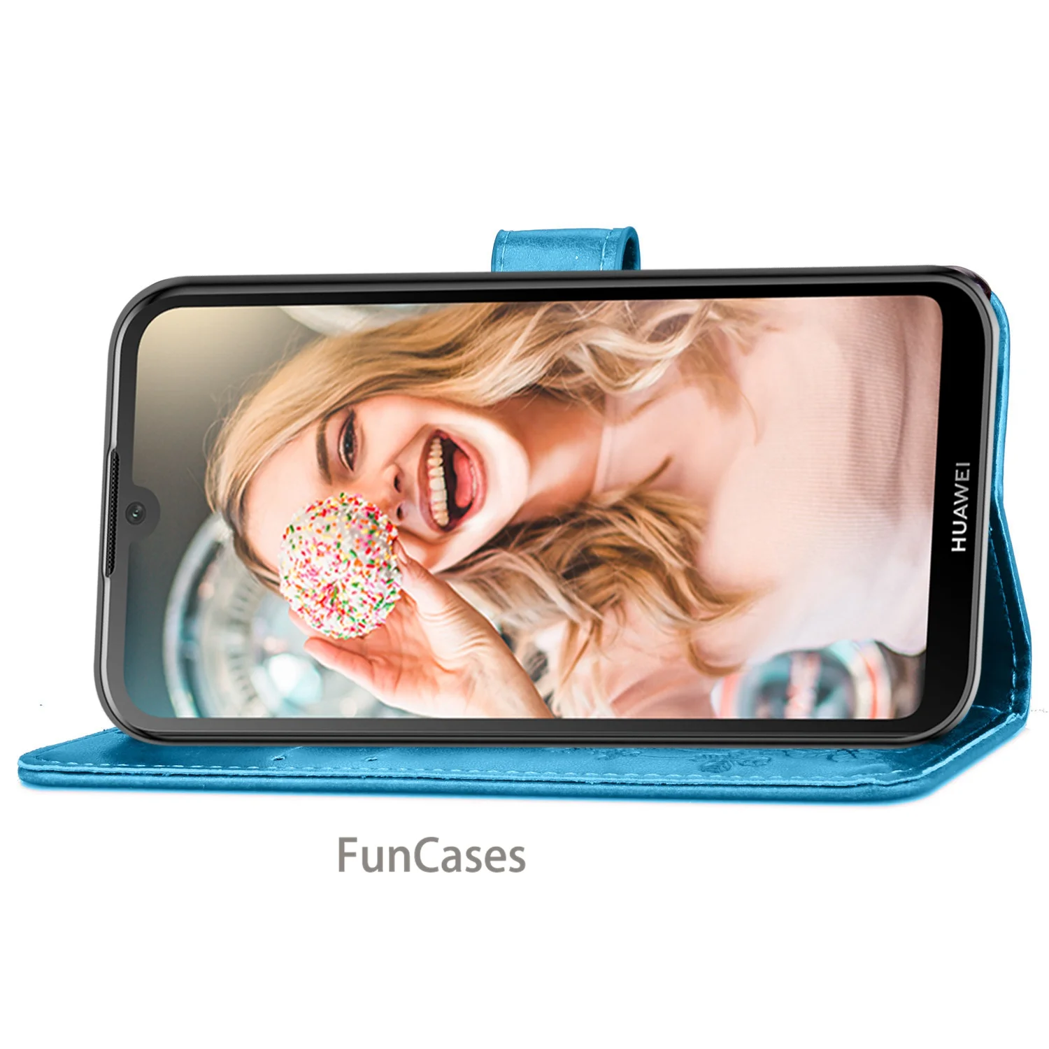 Для huawei Y5 2019 Чехол Флип Бумажник Бизнес кожаный чехол для телефона Fundas