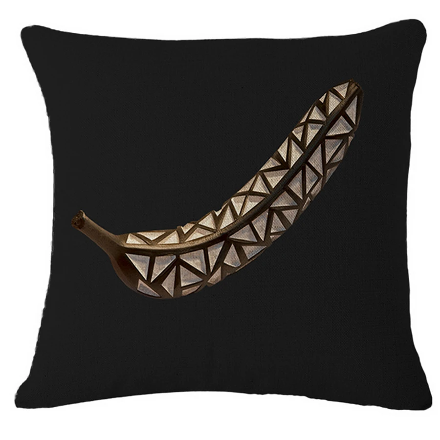 3D банан тропические фрукты декоративные наволочки для дивана мягкий офисный