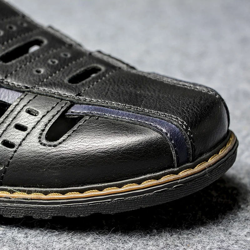 40-45 men sandals Classic style Retro Gladiator Cool summer shoes Z6 brand #A8713 | Обувь