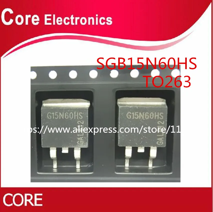 10 шт. SGB15N60HS TO 263 SGB15N60 TO263 G15N60HS|Интегральные схемы| |