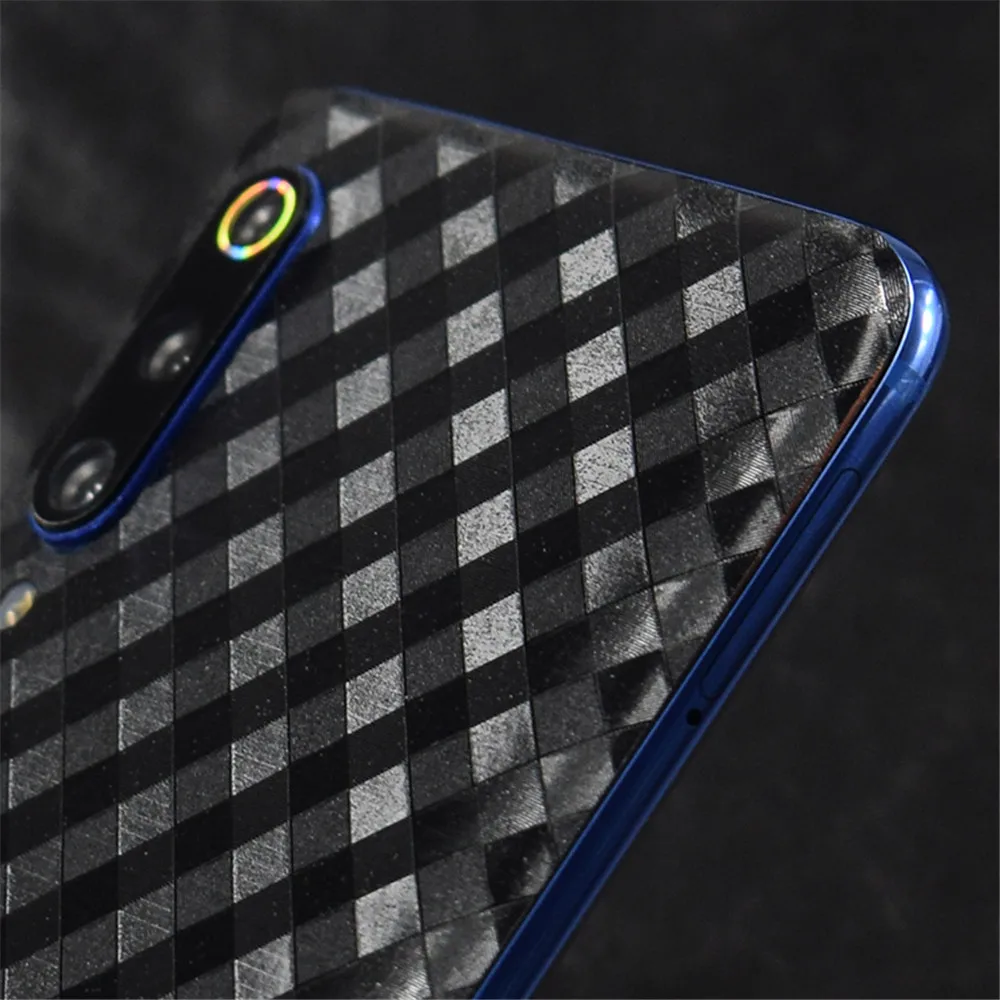 Phone Sticker For Xiaomi Mi Mi9 9 8 Lite A2 MiX3 Film Carbon Fiber Protective Redmi Note 7 5 6 Pro |