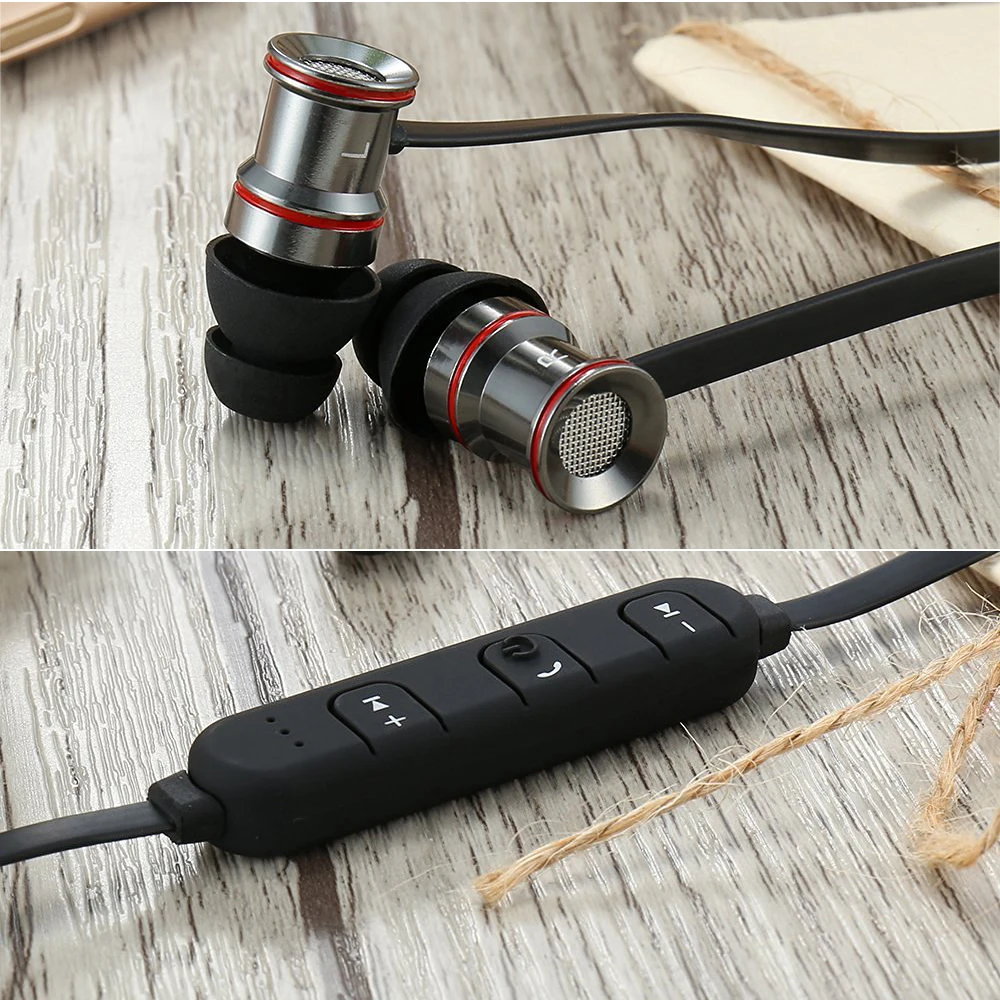 Bluetooth 4 1 Беспроводные спортивные наушники тренировки бега в ухо стереонаушники с