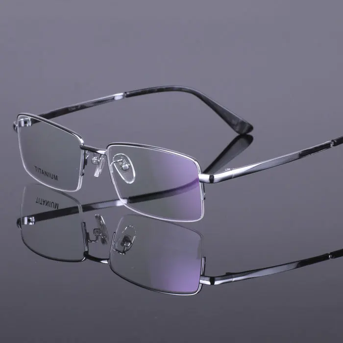 

2019 Super Light Pure Titanium Frame Optical Custom Made Lenses Reading Glasses +1 +1.5 +2+2.5 +3 +3.5 +4 +4.5 +5 +5.5 +6 .0