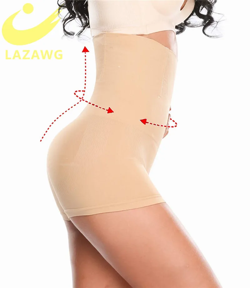 LAZAWG женские трусы с высокой талией Формирователь живота контроль