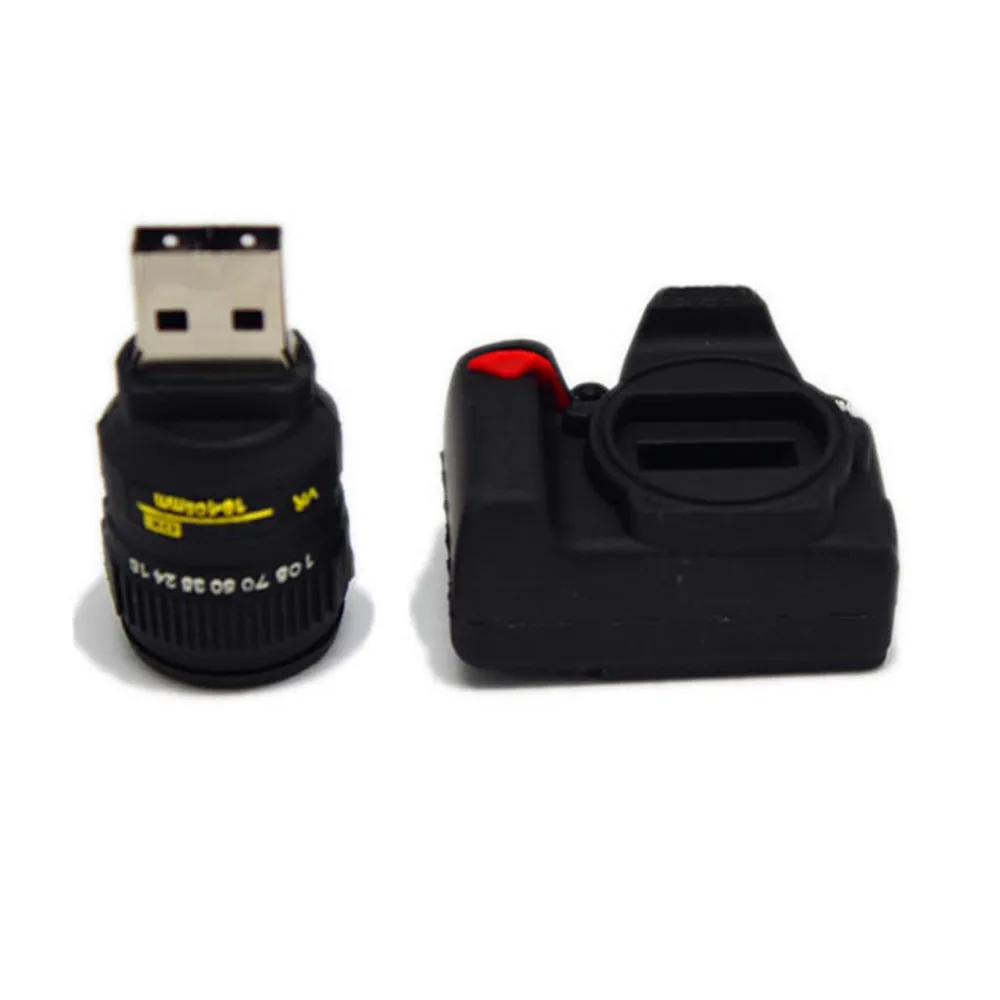 Eshanmu 64GB Camera shape usb flash drive memory pendrive stick 32GB/4GB/8GB/16GB USB Flash Pen Drive Memory Stick Thumb | Компьютеры и