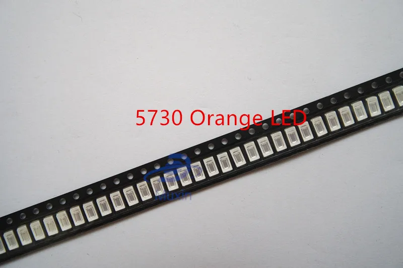 Светодиод 5630 5730 SMD 1000 шт. чип оранжевый 0 2 Вт поверхностное крепление SMT супер