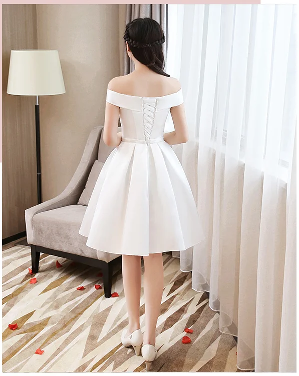 Осенние элегантные красивые платья цвета слоновой кости для подружки невесты