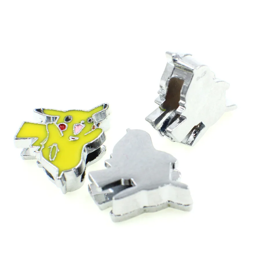 More options! 10pcs 8mm animal charms slide DIY Internal Dia.8mm fit belts wristband keychain collar wholesale | Украшения и