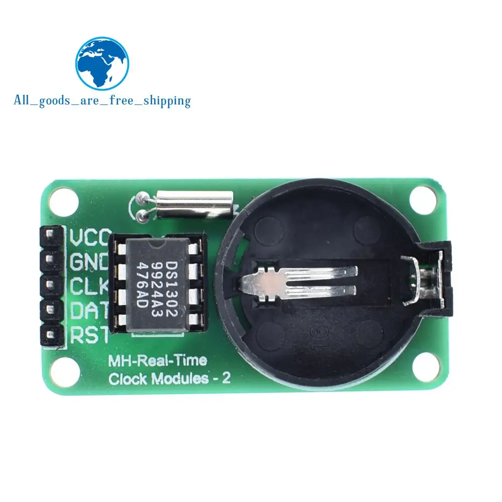 TZT Новое поступление RTC DS1302 модуль часов реального времени для AVR ARM PIC SMD для Arduino