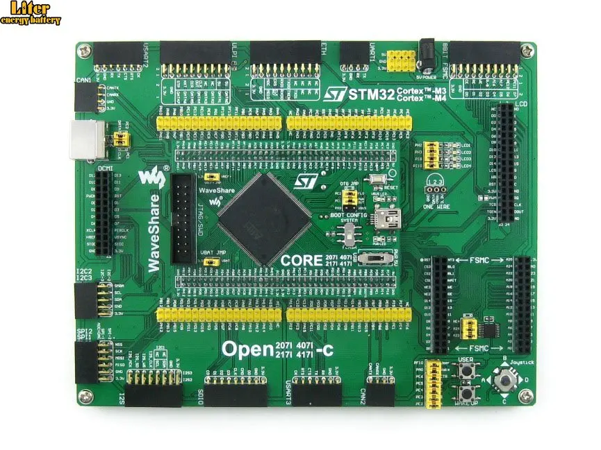 STM32 Board ARM Cortex-M4 Development STM32F407IGT6 STM32F407+ PL2303 USB UART Module Kit= Open407I-C Standard | Компьютеры и офис