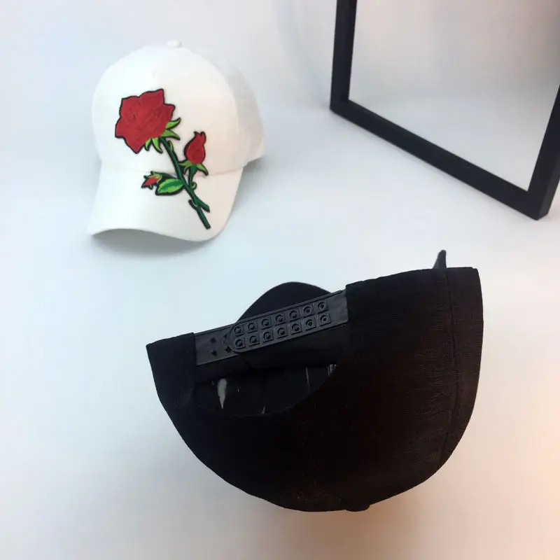 Новинка 2020 регулируемая бейсболка в стиле хип хоп черная белая|flower snapback hats|snapback