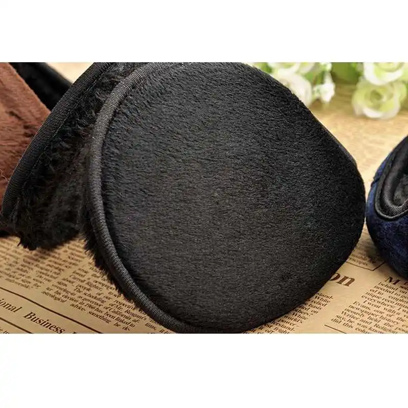 Черная стая зимняя муфта для ушей обогреватель наушников подарок мужчин и женщин