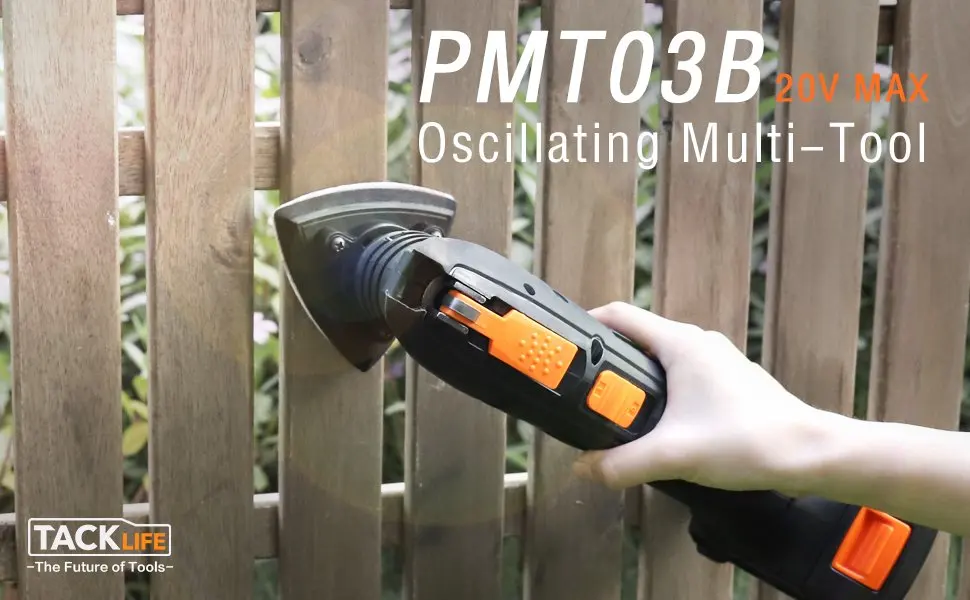 Tacklife PMT03B Осциллирующий Инструмент Макс 20 в/18 в беспроводной многофункциональный электрический инструмент Затирка удаление выскабливание резка полировка