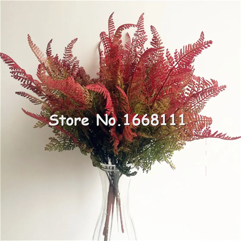 5 шт. искусственные гибкие клейкие растения для свадебной фотосъемки | Дом и сад