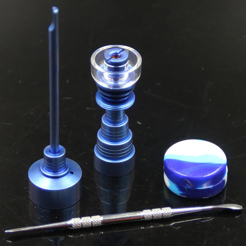 Новый цвет titanium ногтей карбюраторная крышка 10 мм 14 и 18 Мужские женские с (dabber)