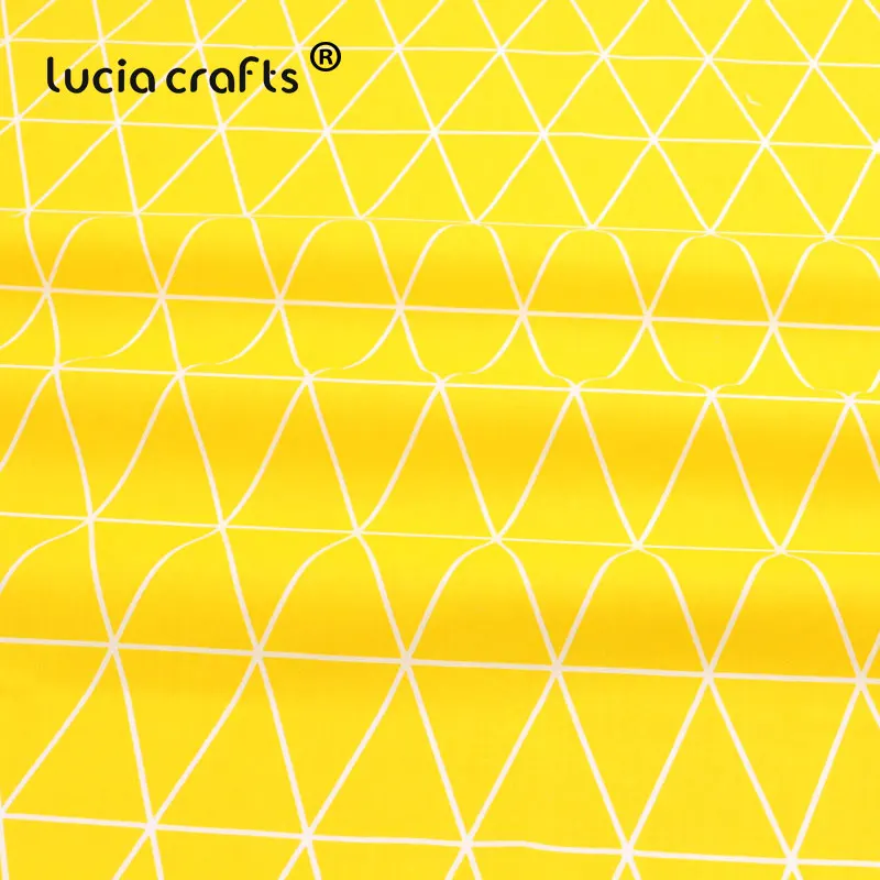 Style 6 Lucia crafts, 1 шт./лот, хлопковая ткань с принтом для кукол, ручная работа, шитье, Лоскутная Ткань, текстиль, ткань I0307 - Цвет: Style 6